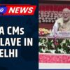 PM Modi To Chair NDA CMs Meet Today; National Security, Caste Census On Agenda | News18