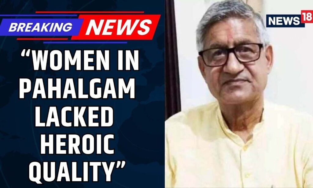 Women In Pahalgam Lacked Heroic Quality, BJP MP Stokes Row | Pahalgam Attack | India Pakistan