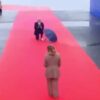 Albanian PM Kneels With A 'Namaste' To Greet Italian PM Giorgia Meloni At EU Summit | Watch