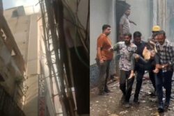 Massive Fire At Ajmer Hotel, Frantic Guests Jump From Windows To Escape Blaze | Video