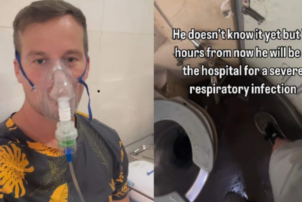 ‘Never Again’: US Vlogger Ends Up In Hospital After ‘Grossest’ Train Journey In India