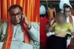 UP BJP Leader Sacked After Obscene Video Of Him With Dancer Goes Viral