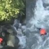 Man Alleged To Have Helped Terrorists Jumps Into River To Escape Security Forces, Drowns | Video