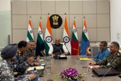 Defence Minister Rajnath Singh Meets CDS,Chiefs Of Armed Forces Amid India-Pakistan Tensions
