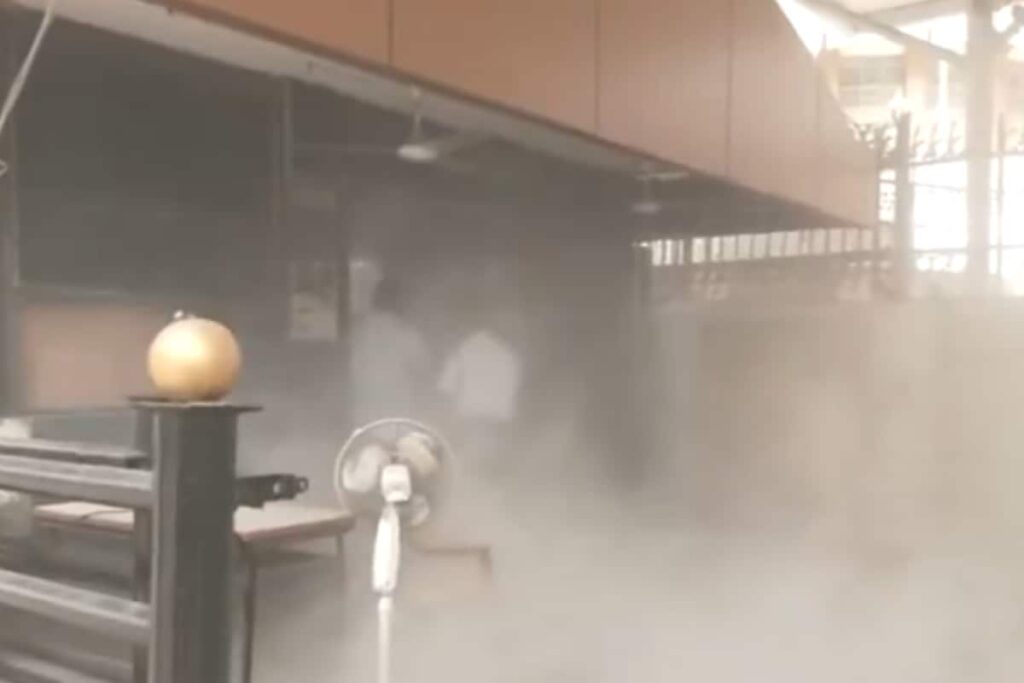 Fire Breaks Out At Maharashtra Legislature Complex Entry Gate