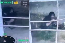 Drone Captures Jaish Terrorists Hiding In Building Moments Before Pulwama Encounter | Video
