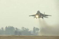 In A First, IAF Fighter Jets Land At Night On Ganga Expressway In UP | Video