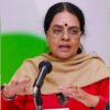 Congress Leader Girija Vyas Dies After Month-long Battle With Burn Injuries From Aarti Incident