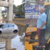 Bengaluru Rain: MLA Visits Waterlogged Area On Bulldozer, Netizens Plan To Use Boats
