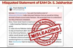 'Jaishankar Misquoted': PIB Debunks Claim India Informed Pakistan Before Operation Sindoor