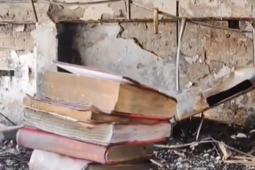 Delhi: Fire Breaks Out In Guru Gobind Singh College Of Commerce's Library