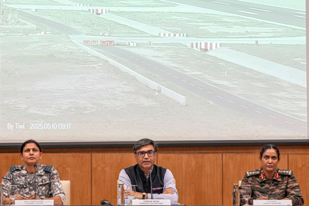 India Trashes Pakistan's Claims, Shows Time-Stamped Photos Of Undamaged Air Bases