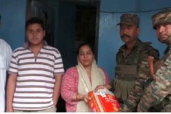 Indian Army Distributes Ration To Families Affected In Pakistani Shelling In Poonch | Video