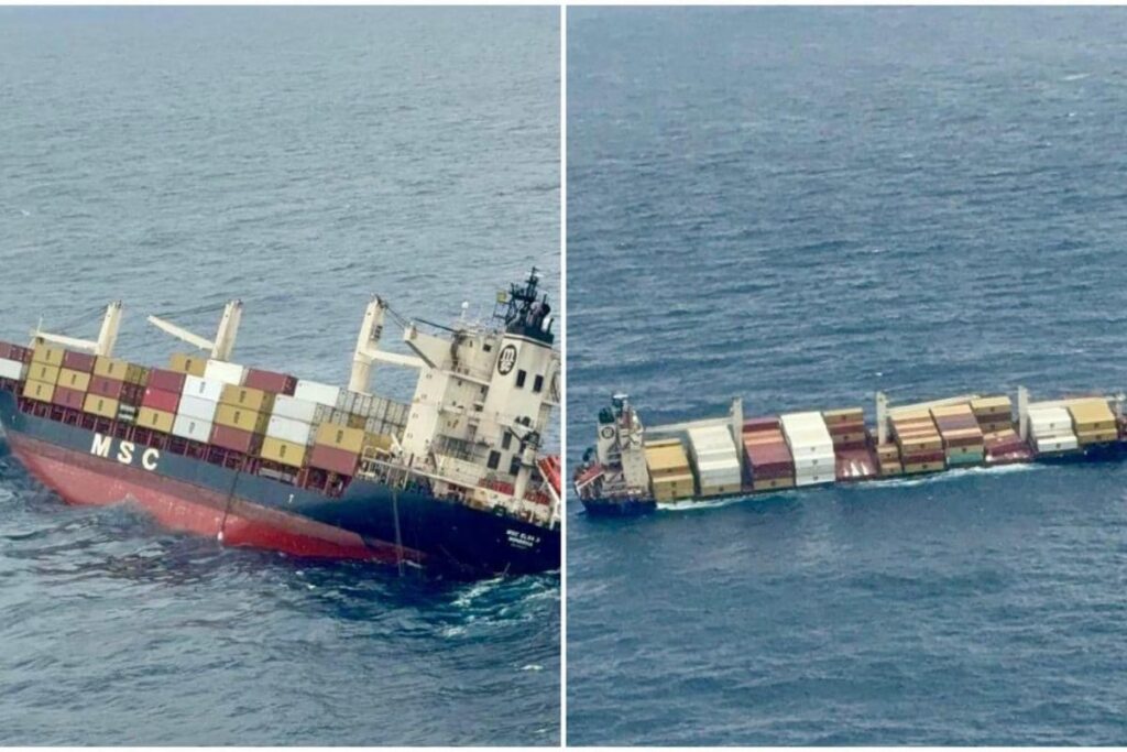 Hazardous Cargo From Ship Falls Into Arabian Sea Off Kerala Coast, Public Urged To Stay Away