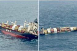 Hazardous Cargo From Ship Falls Into Arabian Sea Off Kerala Coast, Public Urged To Stay Away