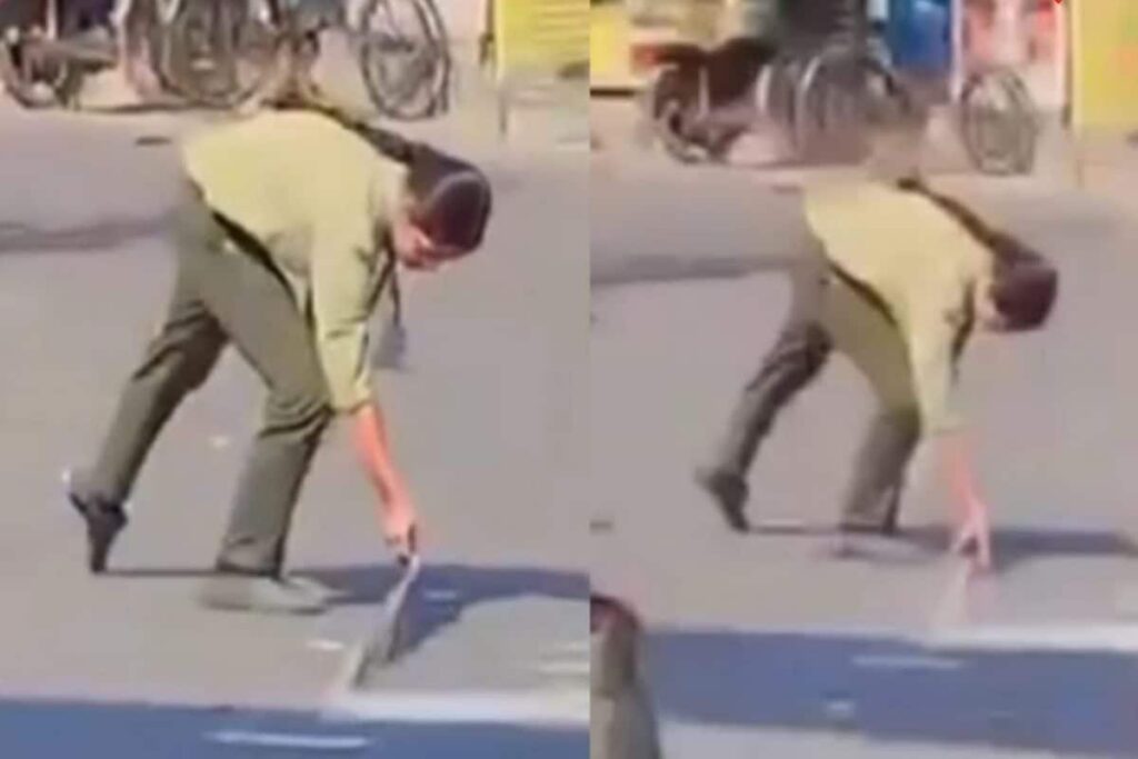 UP Student Removes Pakistani Flag From The Road, Expelled After Video Goes Viral
