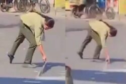 UP Student Removes Pakistani Flag From The Road, Expelled After Video Goes Viral