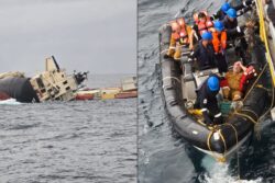 Liberian Cargo Ship Sinks Off Kerala Coast; All 24 Crew Rescued