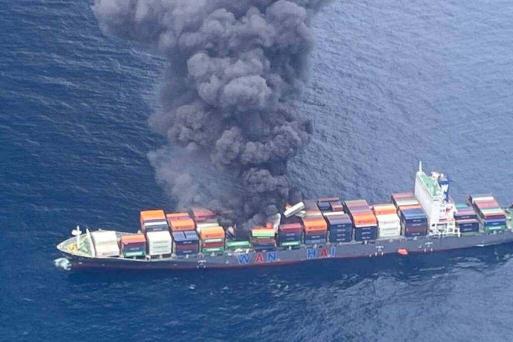 Explosion Hits Singapore-Flagged Ship Off Kerala Coast, Indian Navy Springs Into Action