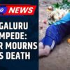 'I Want to Stay Here Too': Father Breaks Down Over Son’s Grave Killed In Bengaluru Stampede | News18