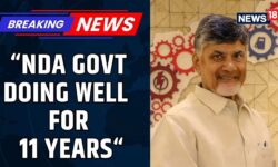 NDA Govt Doing Well For 11 Years, Says Andhra Pradesh CM Chandrababu Naidu | PM Modi | News18