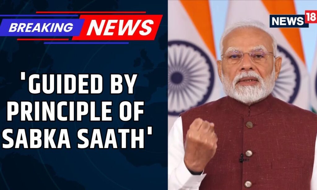 'Guided By Principle Of Sabka Saath': PM Modi Posts On X | Modi 3.0 Completes One Year | News18