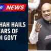 Home Minister Amit Shah Hails 11 Years Of Modi Government | PM Modi Posts On X | BJP | News18