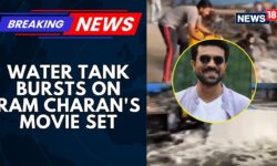 Water Tank Bursts On Ram Charan's Movie Set, Crew Members Injured Due To Flooding | News18 Updates