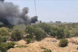 Air India Flight To London With 242 On Board Crashes Near Ahmedabad Airport After Takeoff