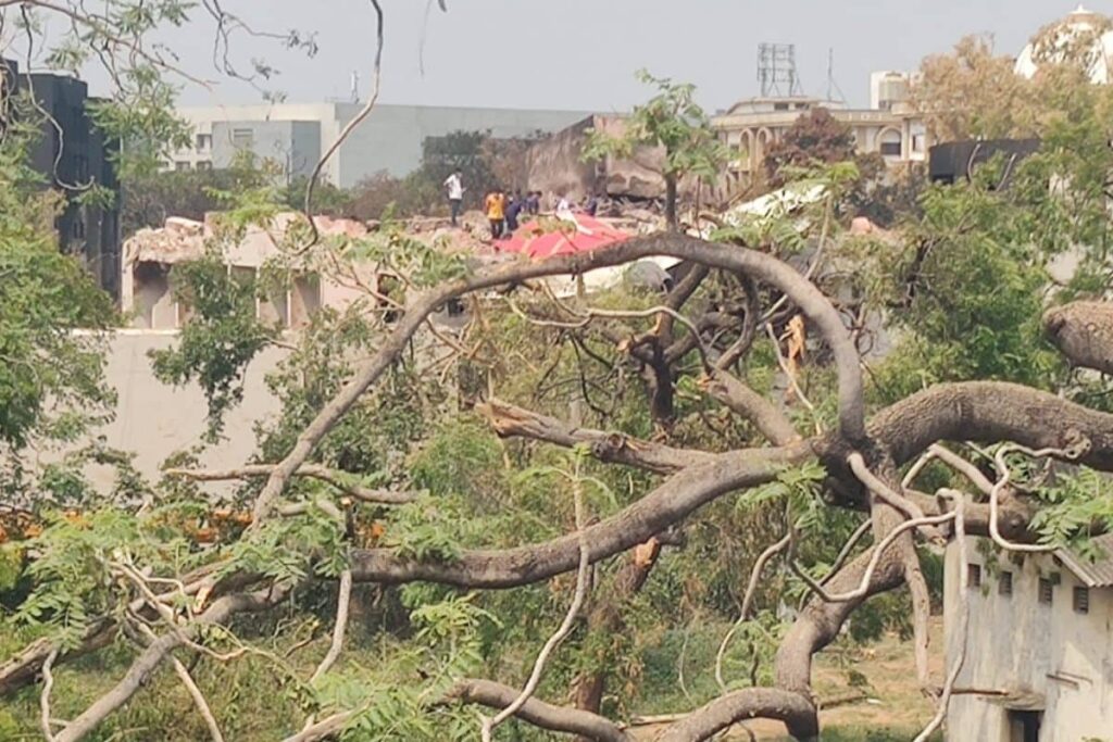 Ahmedabad Plane Crash: Air Hostess's Body Found In Aircraft's Tail, Black Box Decoding On