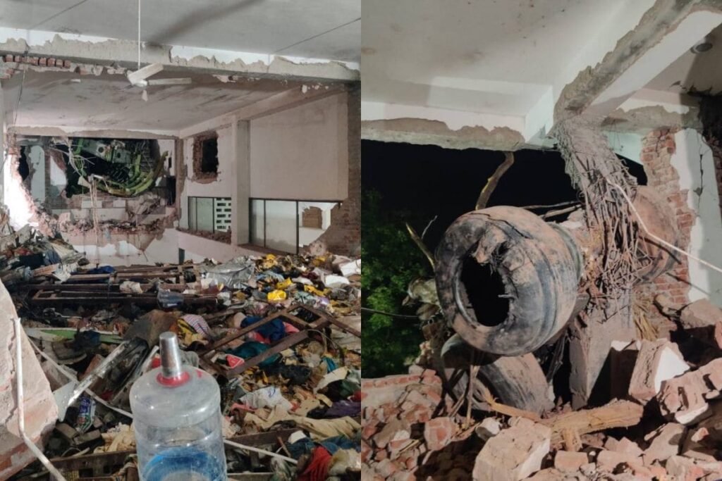 Lunch On Table, Stuck Plane Parts: Photos From Inside Doctors' Hostel After Air India Crash
