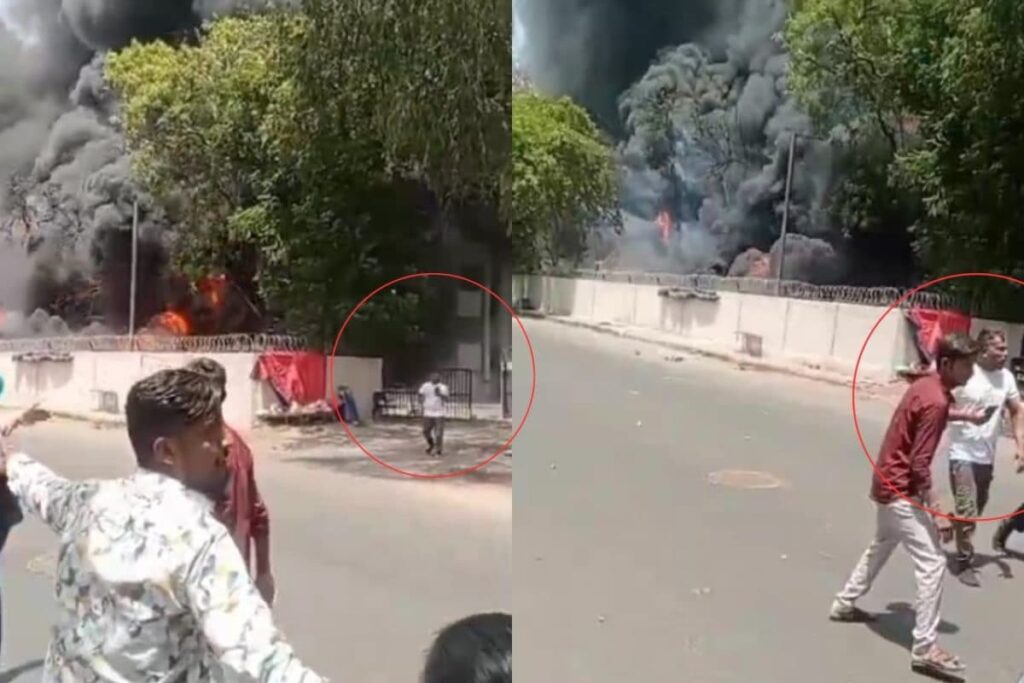 Ahmedabad Plane Tragedy: New Video Of Lone Survivor Shows Him Walking Out Of Crash Site