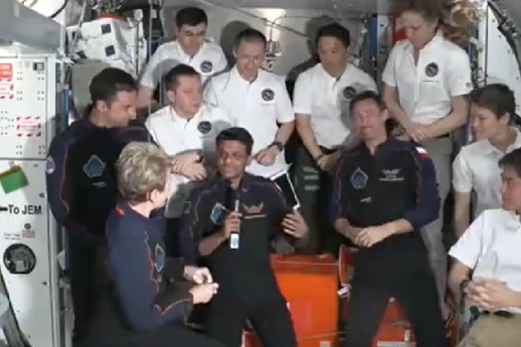 Shubhanshu Shukla Delivers Welcome Remarks From ISS: 'Privileged To Be...'