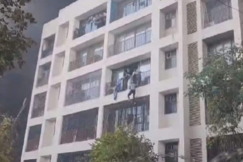 Air India Crash: New Video Shows Students Jumping Off Balcony As Plane Crashed Into College Building