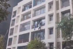 Air India Crash: New Video Shows Students Jumping Off Balcony As Plane Crashed Into College Building