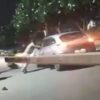 Noida: Duo Rams Speeding Car Into Crowd Over Parking Dispute, Fractures Man's Both Legs | Video
