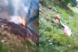 Seven Feared Dead After Chopper En Route To Kedarnath Shrine Crashes In Uttarakhand