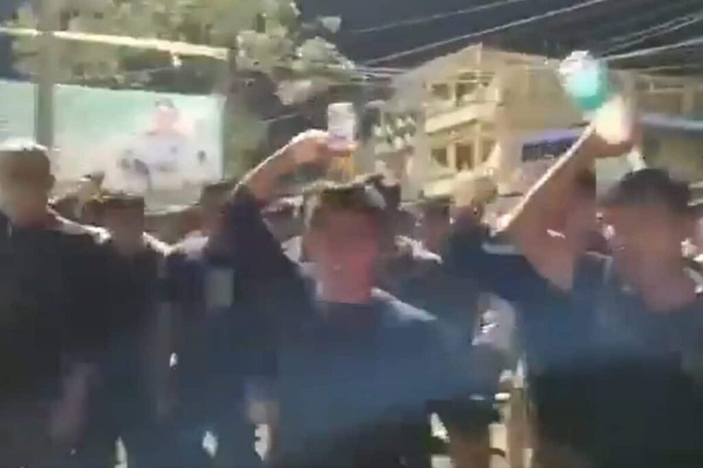 Manipur Protesters Pour Petrol On Heads, Threaten To Self-Immolate Themselves On Camera