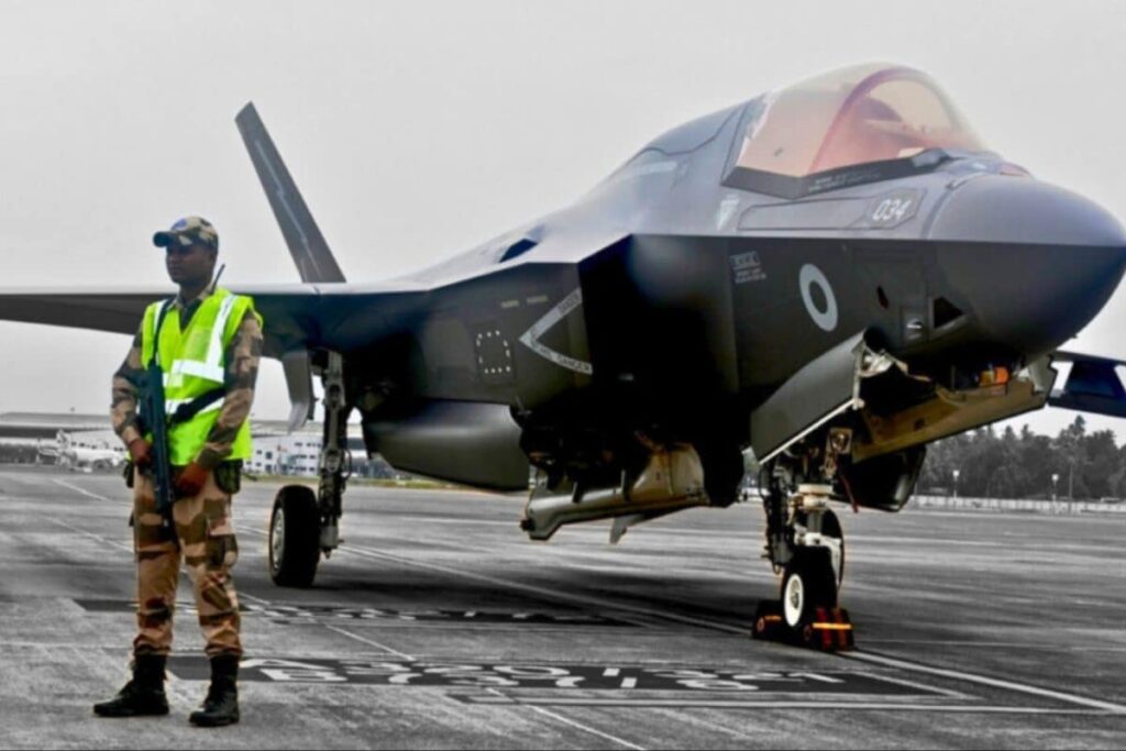 F-35B Jet Remains Grounded In Kerala; Towing Gear, Support Team Being Flown From UK