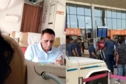 Former Gujarat CM Vijay Rupani's Last Visuals: At The Airport Gate, On Board Doomed Flight