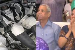 Astronaut Shubhanshu Shukla’s Parents Get Emotional After He Lifts Off Into Space | Watch