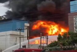 Massive Fire Breaks Out in Noida’s Sector 2, No Casualties Reported So Far