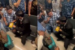 SpiceJet Passengers Protest Food Quality At Pune Airport, Force Airline Staff To Eat Meal | Watch