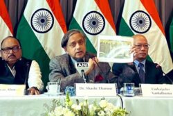 'No Dialogue With People Pointing Gun At Our Heads': Shashi Tharoor's Stern Message To Pakistan