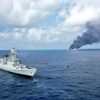 Blaze On Singapore Ship Enters Third Day, IAF’s MI-17 V5 Joins Firefighting Ops