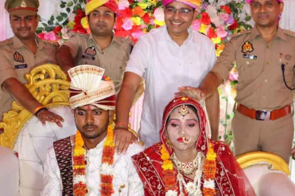 Guns, Grit... And Genda Phool: Why UP’s Toughest Police Officers Turned Wedding Hosts