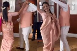 Mahua Moitra Shares Joyous Wedding Dance Video With Her Husband Pinaki Misra | Watch