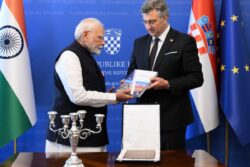 'Remarkable Symbol': PM Modi Receives 'Special Gift' From Croatian Counterpart