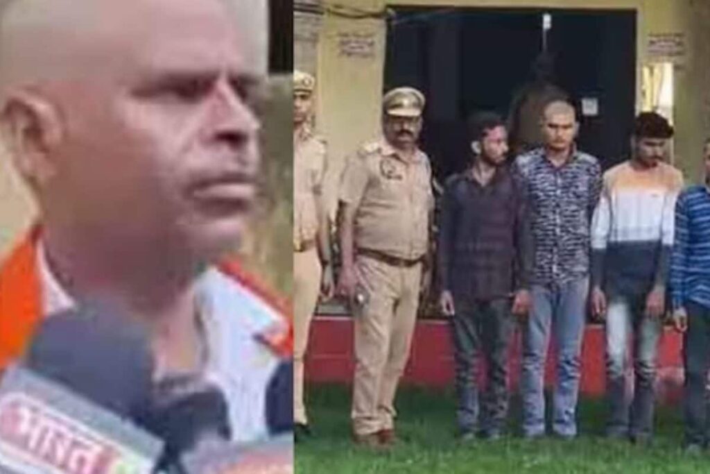 Viral Video Shows 'Yadav' Narrator Assaulted, Tonsured During 'Bhagwat Katha' In UP Village