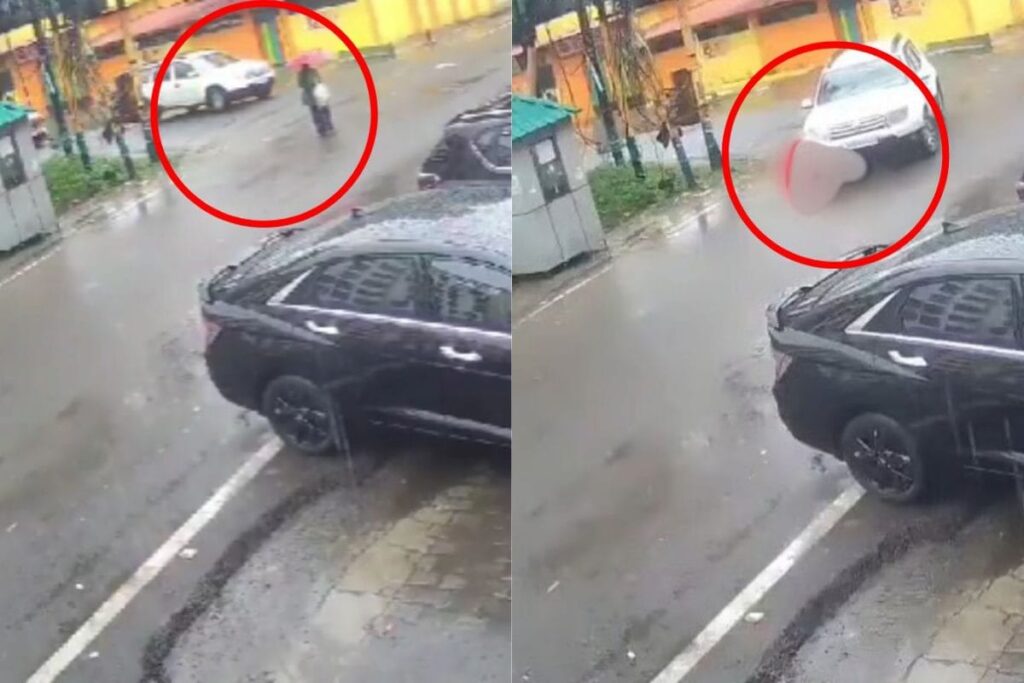 Woman Crushed To Death By SUV In Roorkee, CCTV Footage Surfaces; Cops Launch Probe